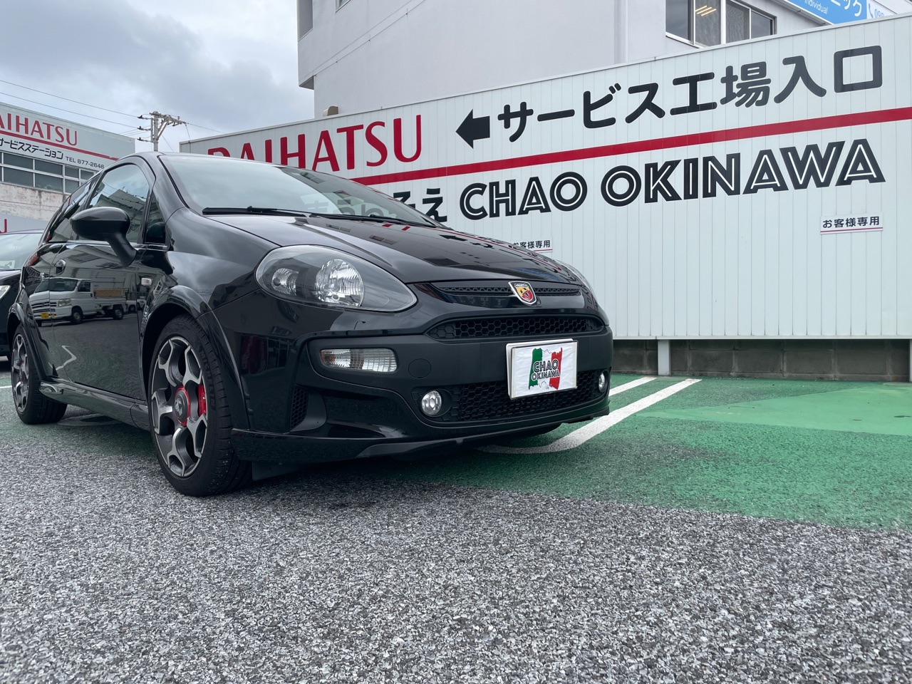 ABARTH　PUNTO　EVO　左H　6MT　